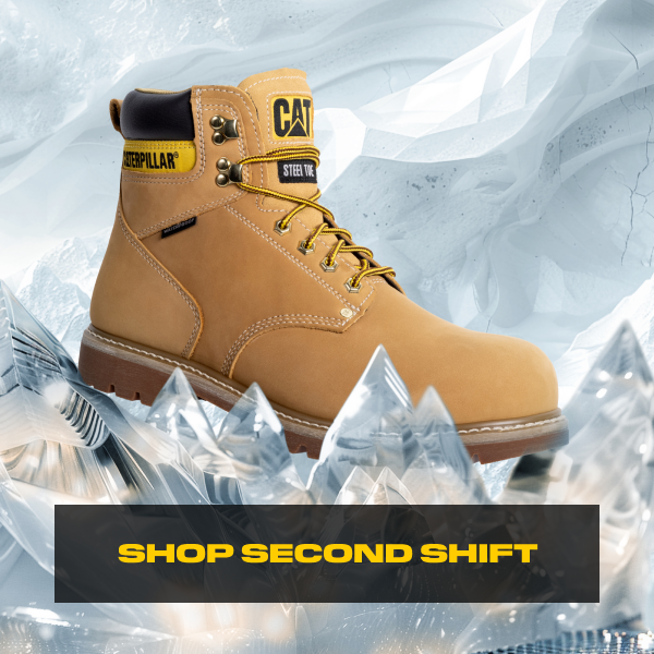 The Second Shift Waterproof Work Boot in color Honey.