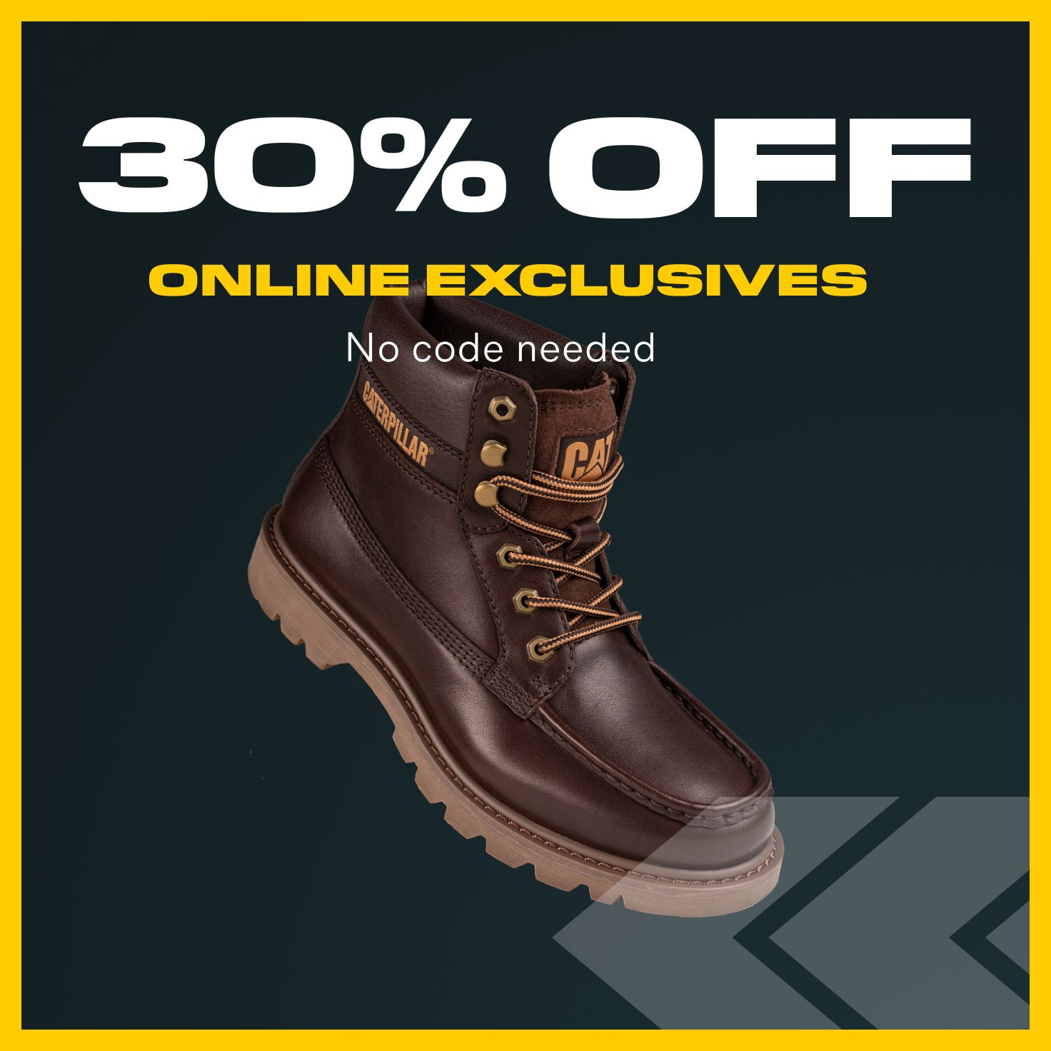 Brown boot with Wolverine logo.