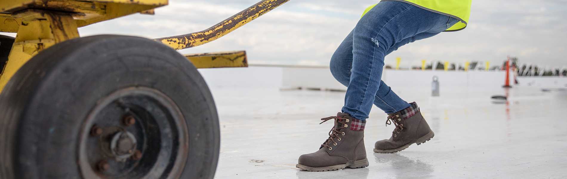 women's kenzie steel toe work boot